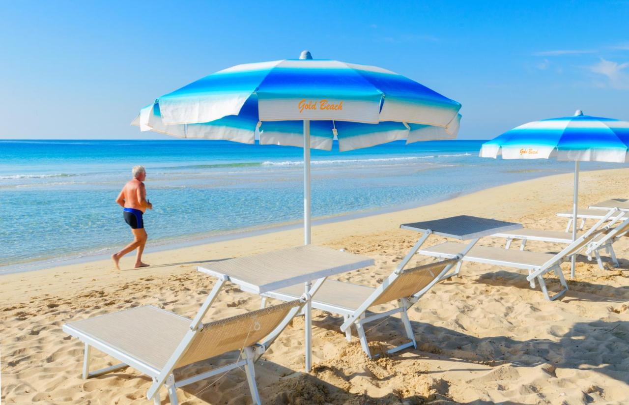 Hotel Salento Gold Beach 마리나 디 페스콜루스 외부 사진